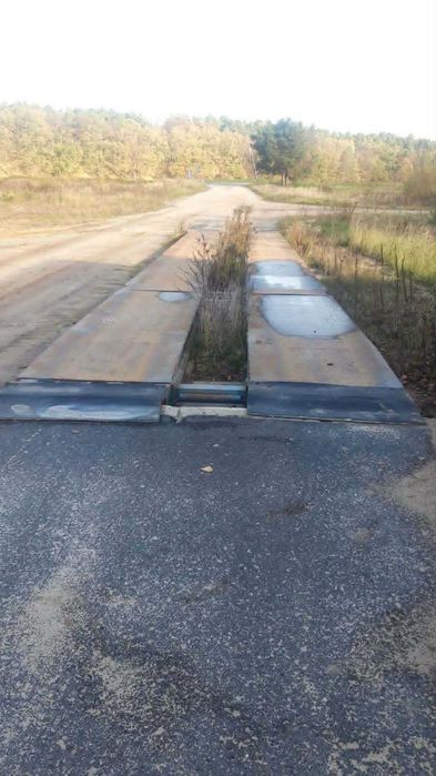 Waga najazdowa 60t z wyświetlaczem