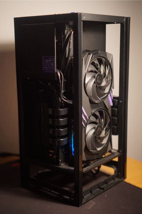 Mini komputer 5 7500F/4060Ti/DDR5 24GB/B650i/AiO/SFX 650W. Wysylka