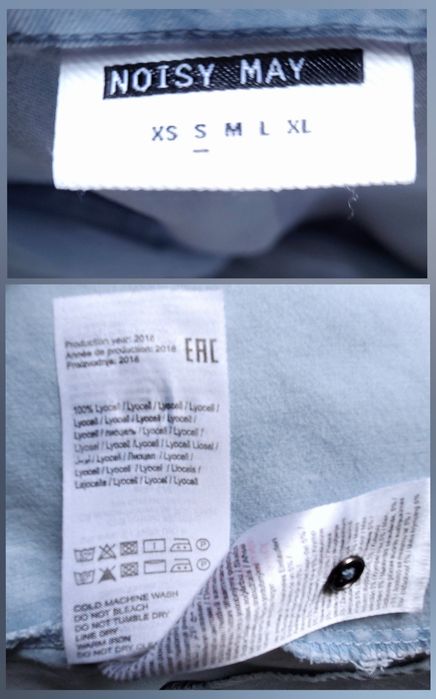 Джинсовое/Коттоновое платье-рубашка Noisy May(Bangladesh)