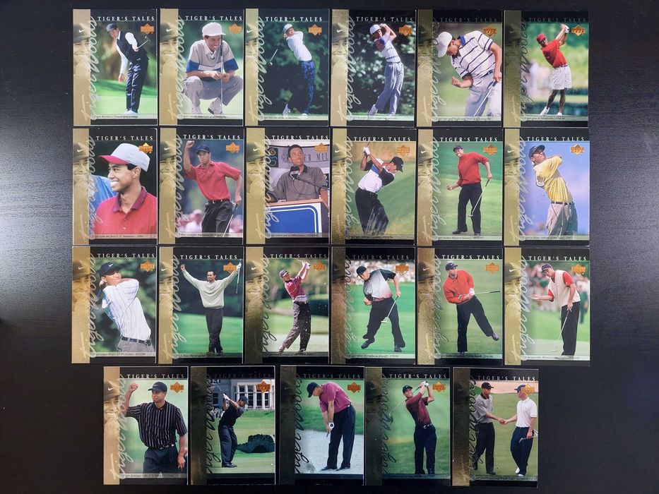 23X TIGER WOODS 2003 ROOKIE UPPER DECK SET
