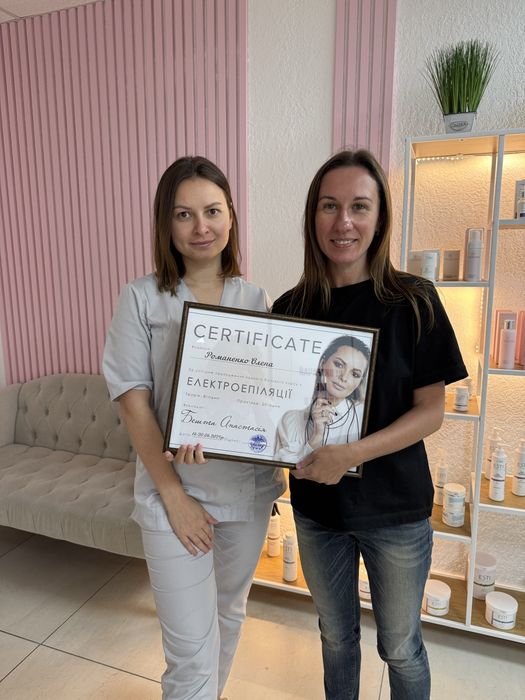 Депіляція навчання он/офлайн Електроепіляція Чоловіча депіляція