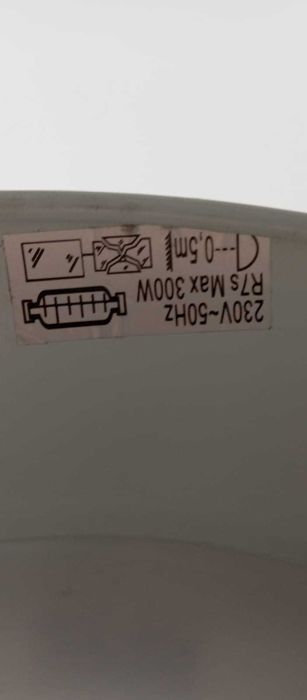 Foco de Luz com Regulador de Intensidade
