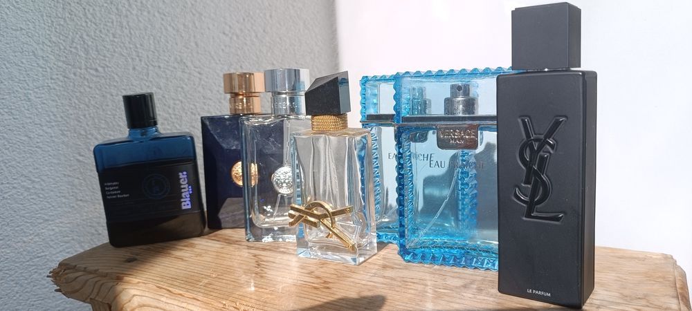 Флакони, ємкості, баночки елітної парфюмерії, парфумів, духів
