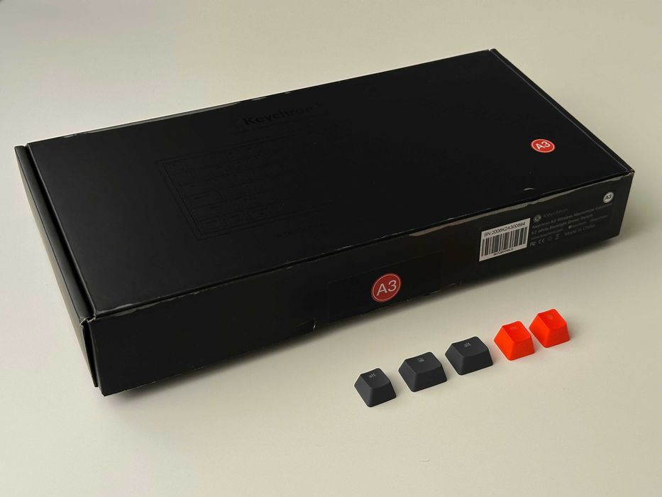 Keychron K2 | Białe podświetlenie | Brązowe switche