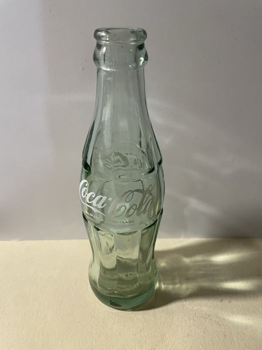Garrafa coca-cola pirogravada