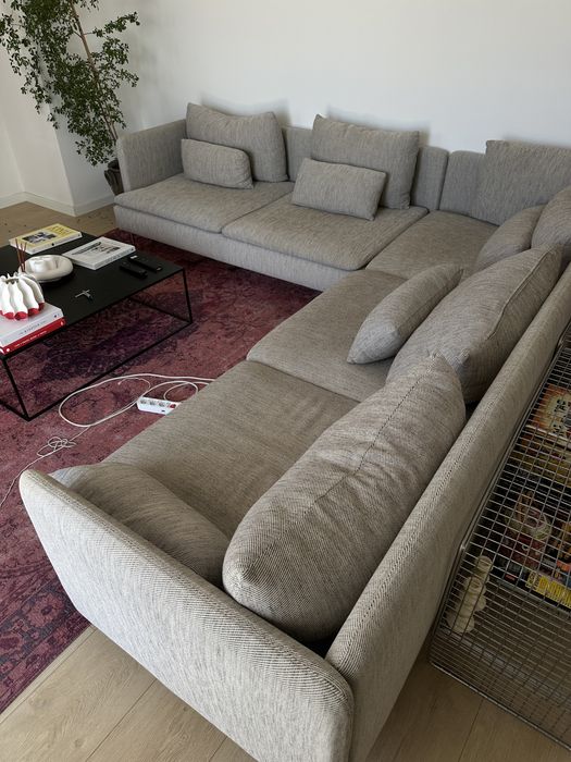 Capas Ikea Soderhamn Viarp Bege/Castanho