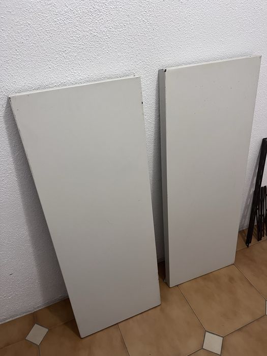 Prateleiras  metálicas para estante modular
