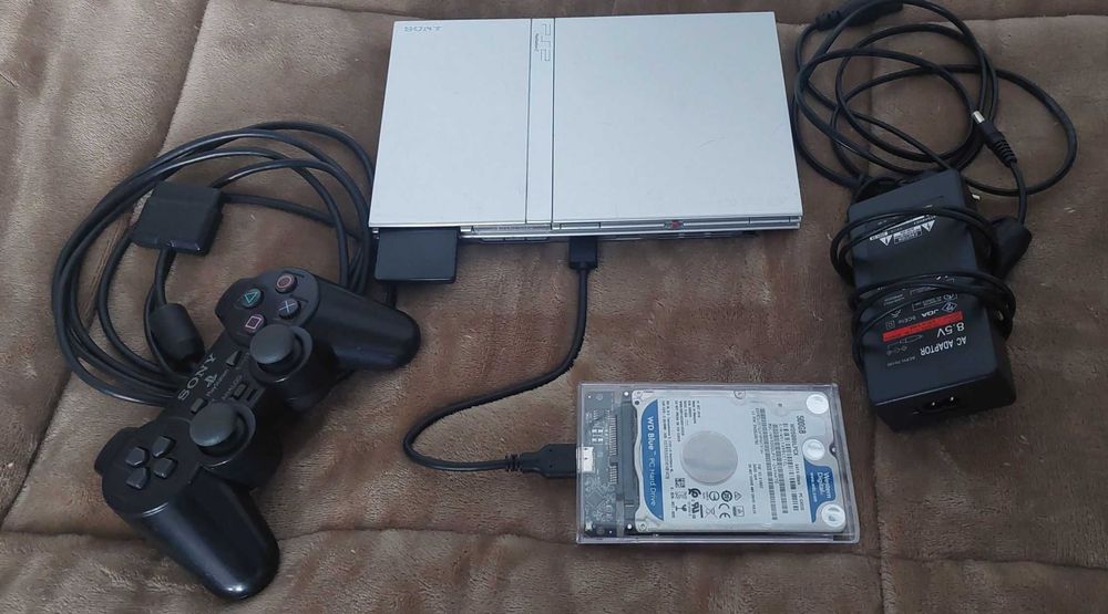 Consola PS2 Slim com 400 jogos