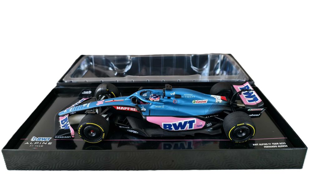 1:18 F1 Minichamps Alpine A522 #14 Fernando Alonso GP Austrália 2022