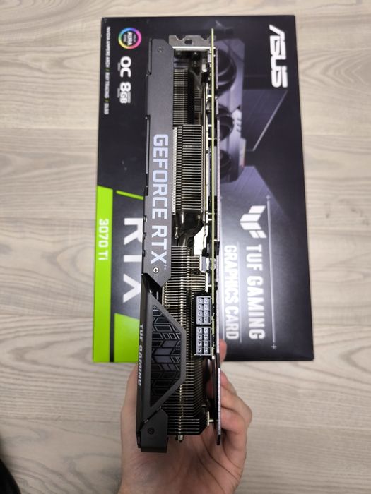 Відеокарта Asus Tuf 3070ti OC 8gb