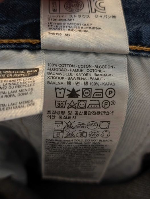 Spodnie jeans Levi Strauss