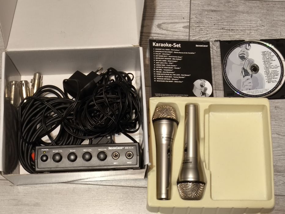 Zestaw do Karaoke silver crest