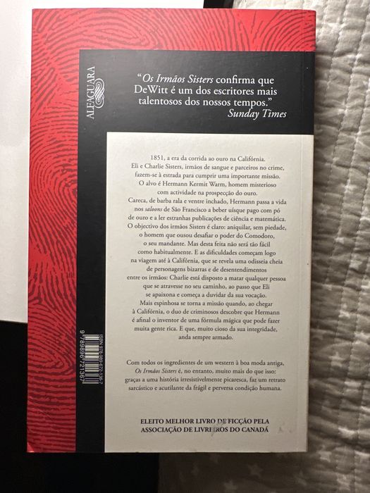 Patrick DeWitt os irmaos Sisters