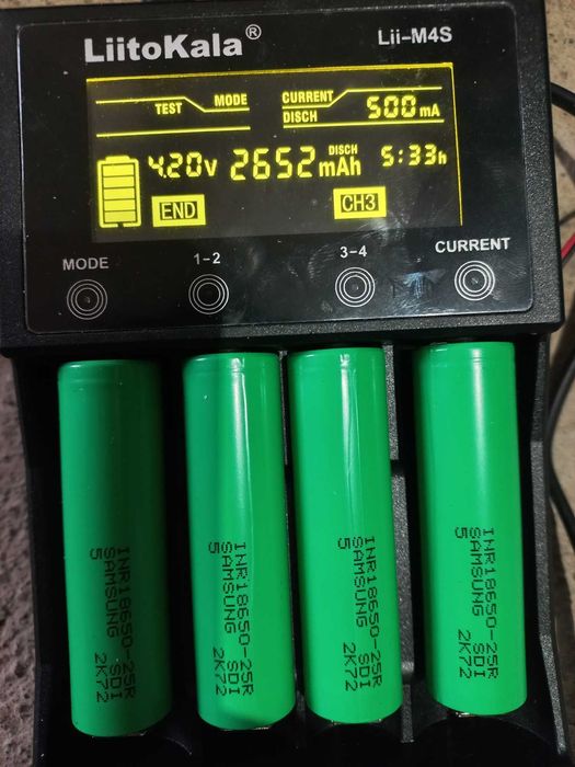 Акумуляторна батарея Samsung INR 18650 25R