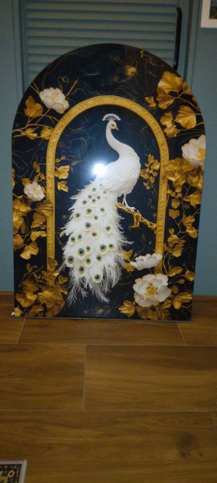 Obraz na szkle PEACOCK.