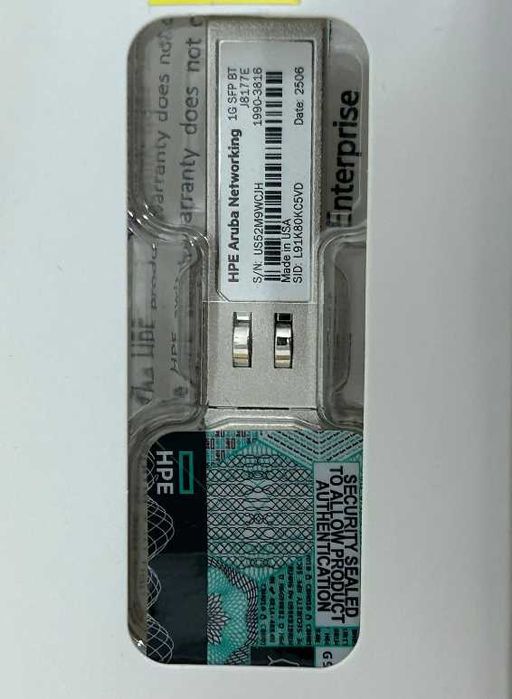 HPE Aruba Networking 1G SFP BT / RJ45 (GBIC)