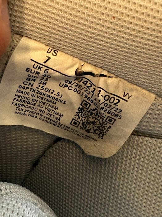 Buty Nike Air Force 1 bialo granatowe 40