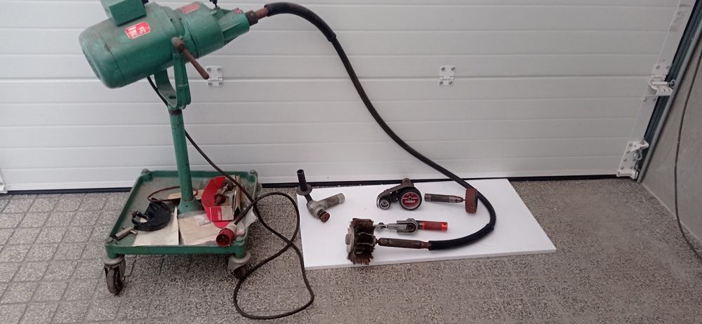 Lixadeira Suhner Rotar DKM-6 em óptimo estado com todos os acessórios