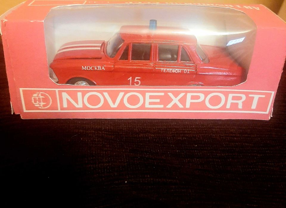 Москвич ранний пожарный Чёрное дно  .Масштаб 1:43 СССР.