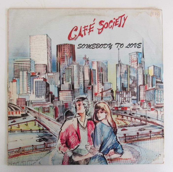 CAFÉ SOCIETY - Somebody To Love (Máxi-Single) ITALO DISCO