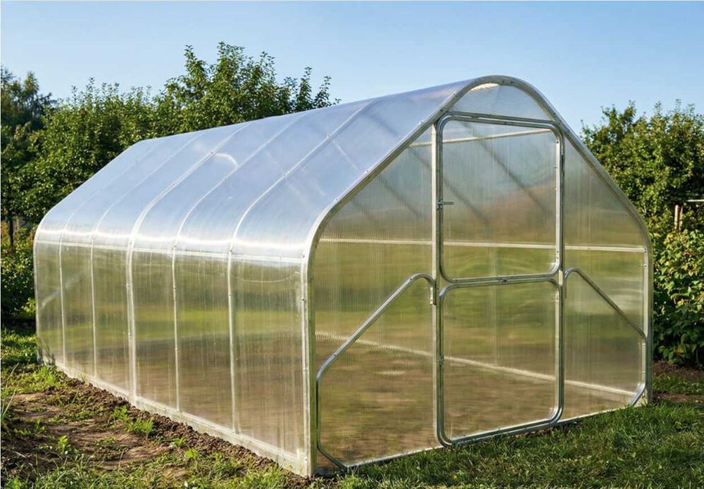 Szklarnia ogrodowa WOLA DOMEK 40x20mm 2,75x4m 2,75x6m 2,75x8m 2,75x10m