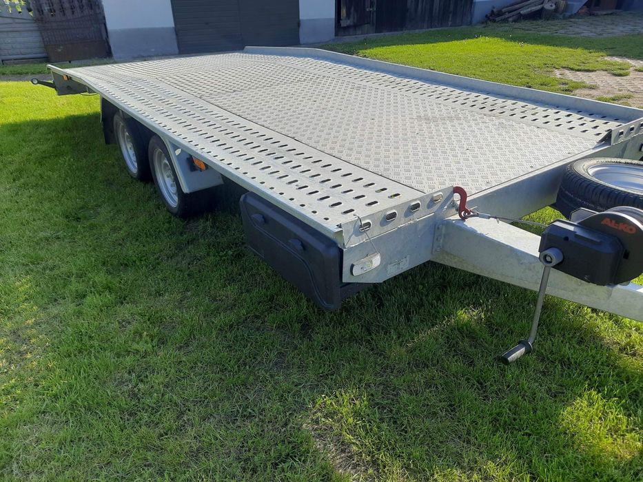 Wynajem Przyczepy lawety 4,5 m Wypożyczalnia przyczep/autolawet