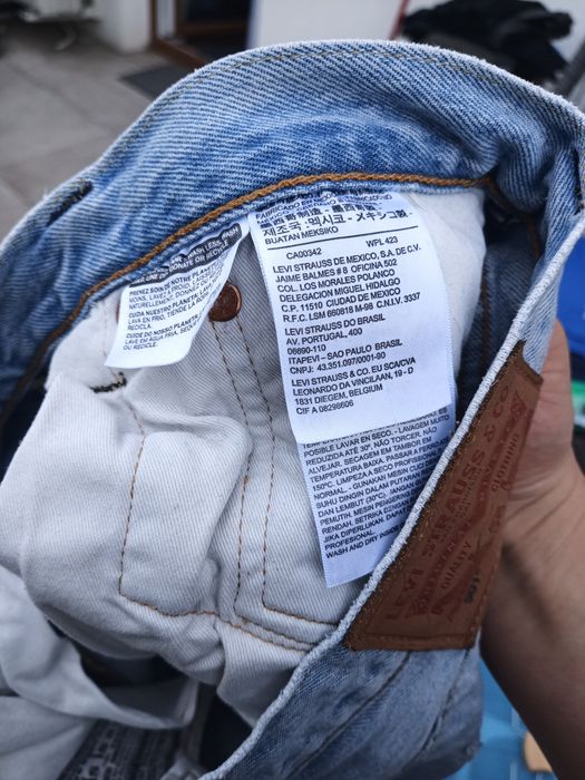 Levi's Rolling Stones spodnie dżinsowe męskie