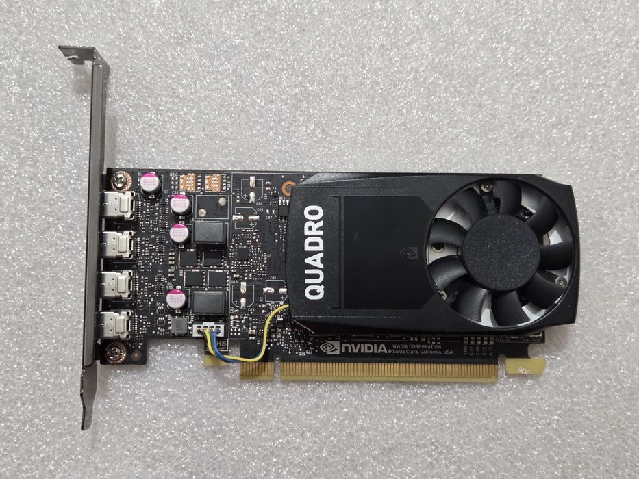 Відеокарта на 4 монітора Quadro P1000 4Gb GDDR5 128Bit