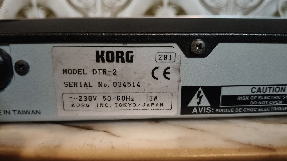 Afinador Korg toneworks DTR 2