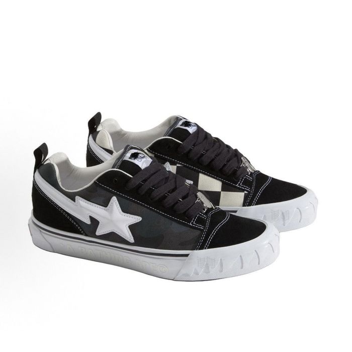 Кросівки BAPE x Vans Knu Skool/ кроссовки бейп х ванс кну скул