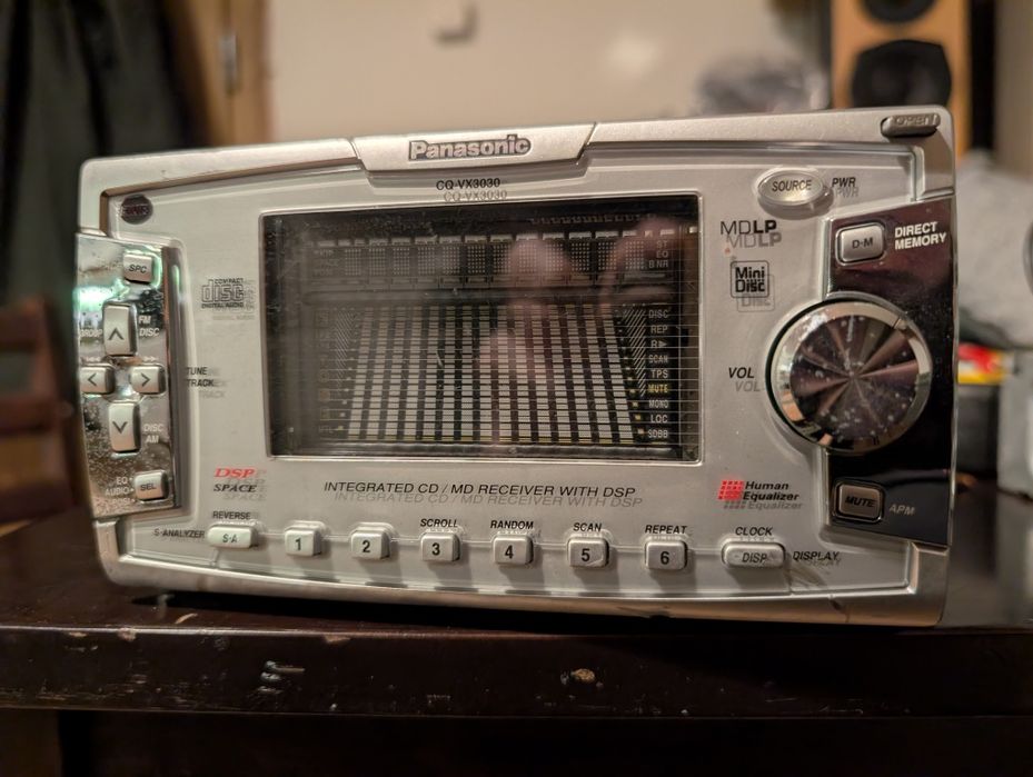 Radio Panasonic CQ-VX3030 Japonia JDM Vintage Hi-Fi 2 din tuning