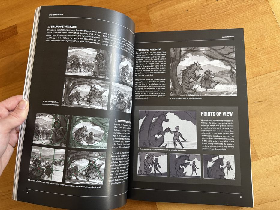 Артбук / Учебник для художников Push Your Creativity