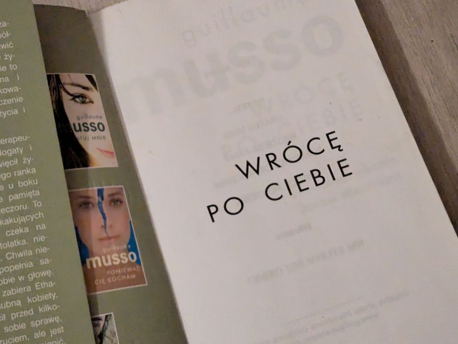 G. Musso, Wroce po Ciebie