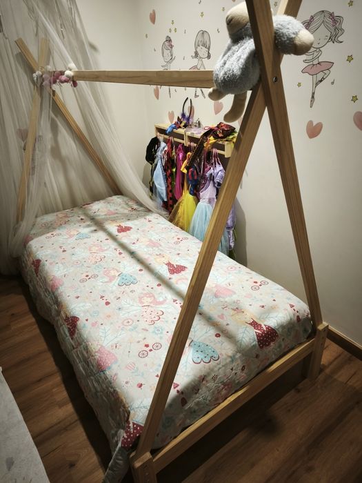 Cama solteiro tipi