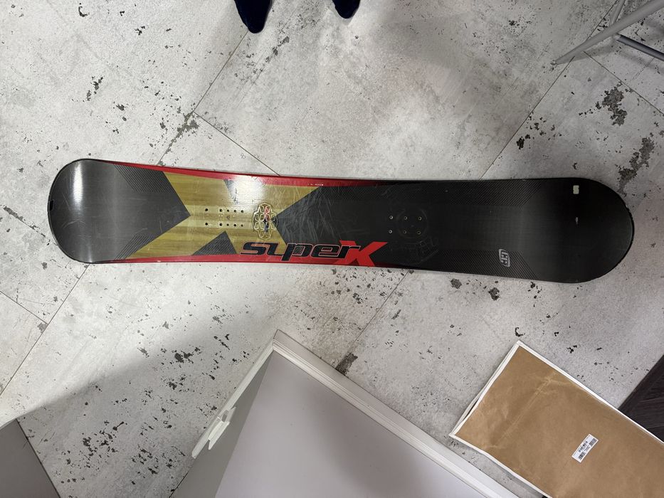 Сноуборд 165 см с кріпленням та чохлом