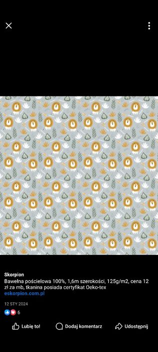 Worek na pościel do przedszkola lub żłobka