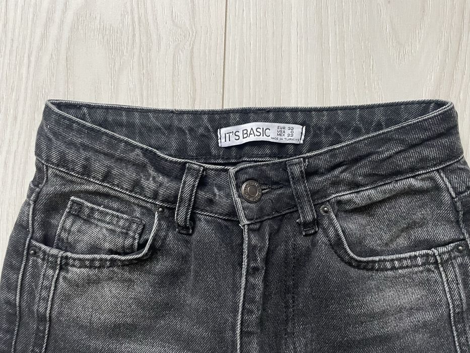 Джинси it’s basic чорні 32
