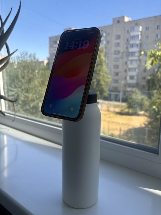 Термопляшка 700 мл з MagSafe + обертовий тримач для телефону