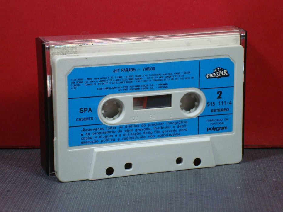 Various ‎– Hit Parade "Cassete 1" / Cassete / Near Mint