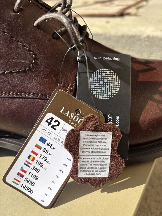 Туфлі шкіряні розмір 42