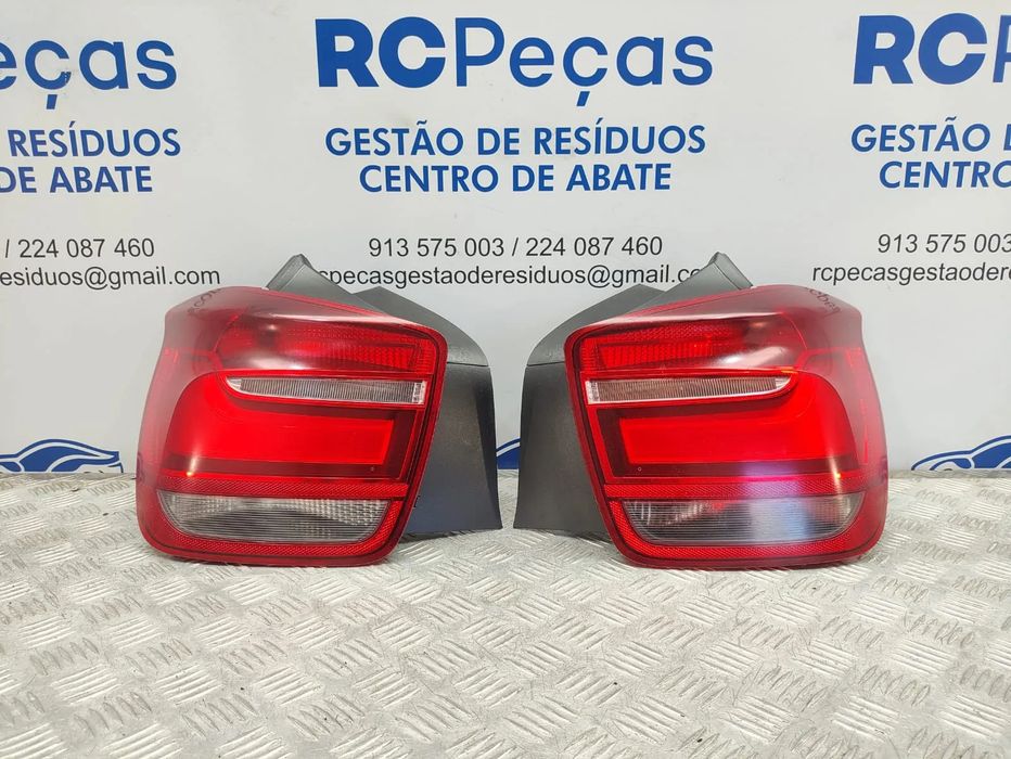 Farolins Tras Traseiros Esquerdo Direito Original LED BMW Serie 1 F20