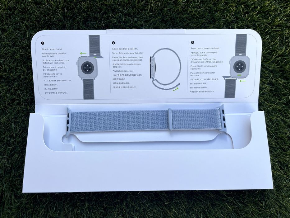 Apple Bracelete Original | Loop desportiva azul | NOVA64284355418497121