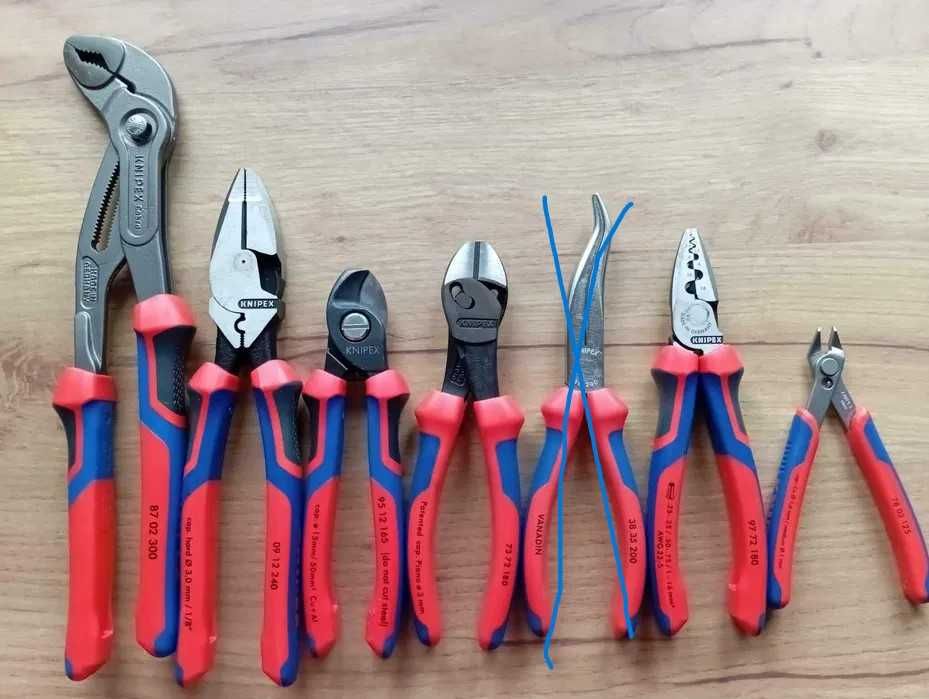 knipex zestaw szczypce mixx