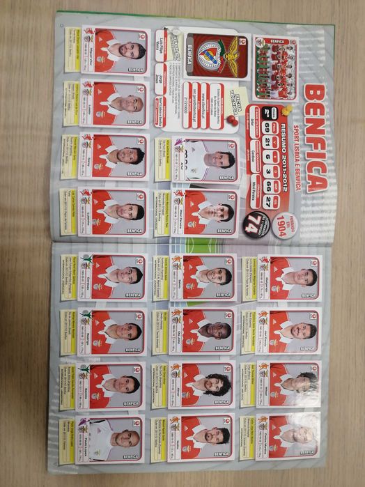 Caderneta Futebol 2012-13 - Panini [Incompleta]