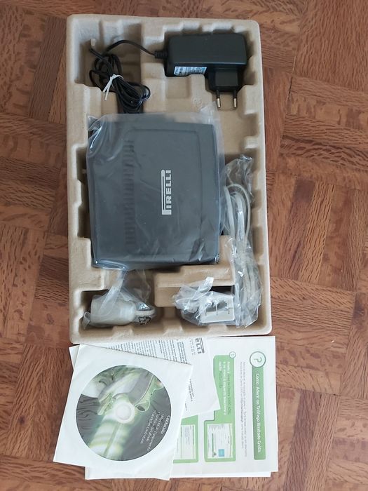 Kit SAPO ADSL Pirelli DRG A223G - Completo em Caixa
