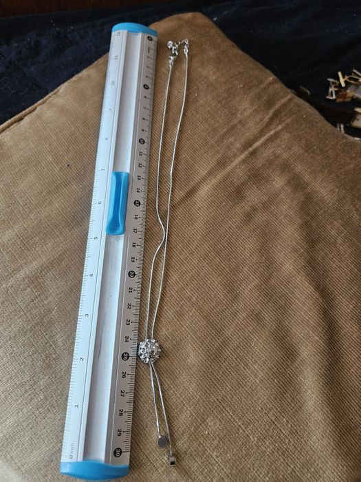 Naszyjnik żmijka z kulką