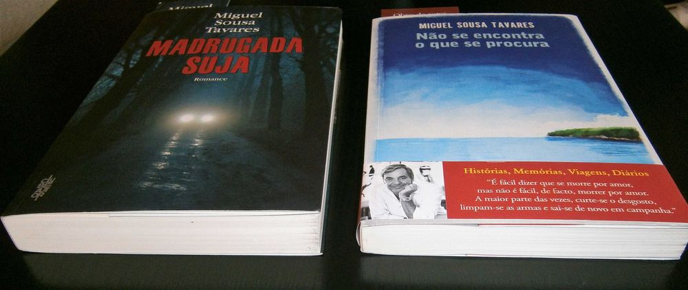 2 livros Miguel Sousa Tavares