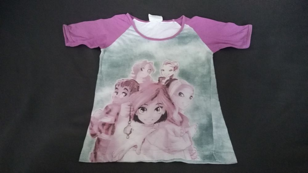T-shirt dziewczęcy roz. 128