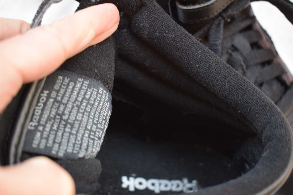 кожаные кроссовки туфли кеды сникеры Reebok р. 41