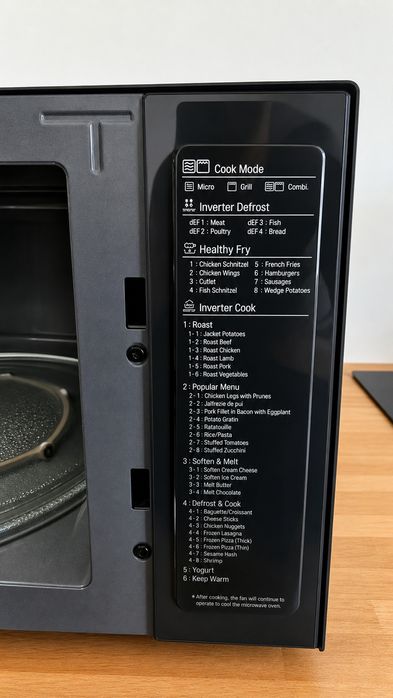 Micro-ondas LG 7265 DPS – Como Novo + Garantia até 2029